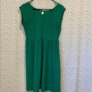 Xhilaration Green Dress, Large